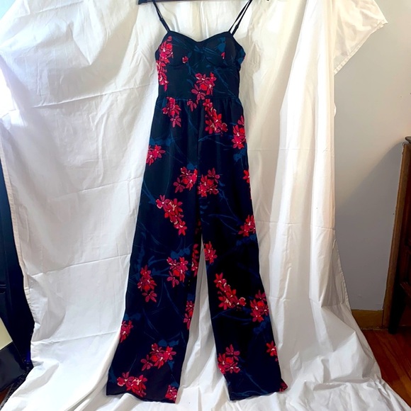 BAND OF GYPSIES Collective Floral Jumpsuit (NWOT) - Picture 2 of 9